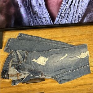 Aeropostale Women's Skinny Jeans - Blue